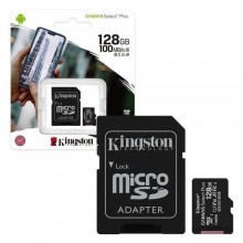 Карта памяти Kingston 128Gb micro SD Class 10
