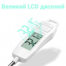 Кухонный термометр со щупом Emagym TP400 + пластиковый тубус для хранения