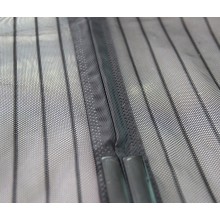Москітна сітка з магнітами Magic Mesh на двері 100x210 см Чорний (3850)