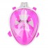 Дайвінг маска Tribord Easybreath Pink для підводного плавання (сноркелинга) c кріпленням для камери GoPro